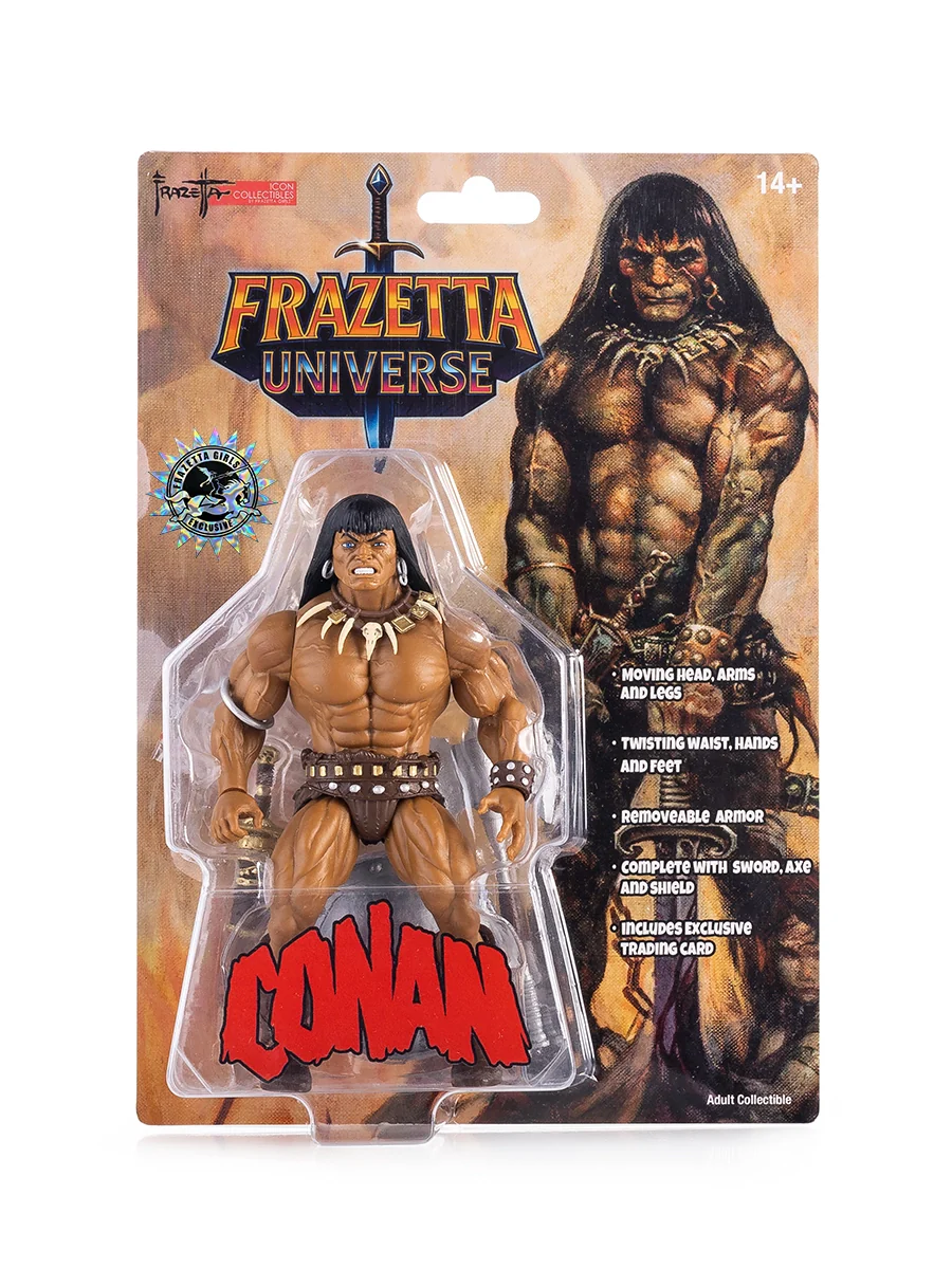 Conan The Barbarian 5.5" Retro Action Figure (Frazetta Girls Exclusive) - Image 4