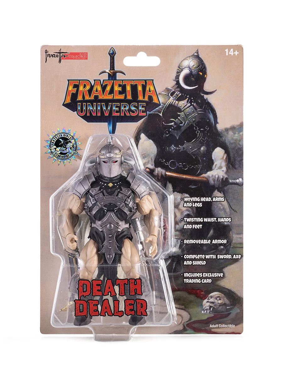 Death Dealer 5.5" Retro Action Figure (Frazetta Girls Exclusive) - Image 6