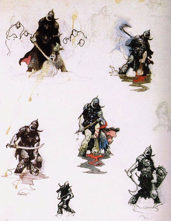 Death Dealer 6" Embroidered Patch - Image 3