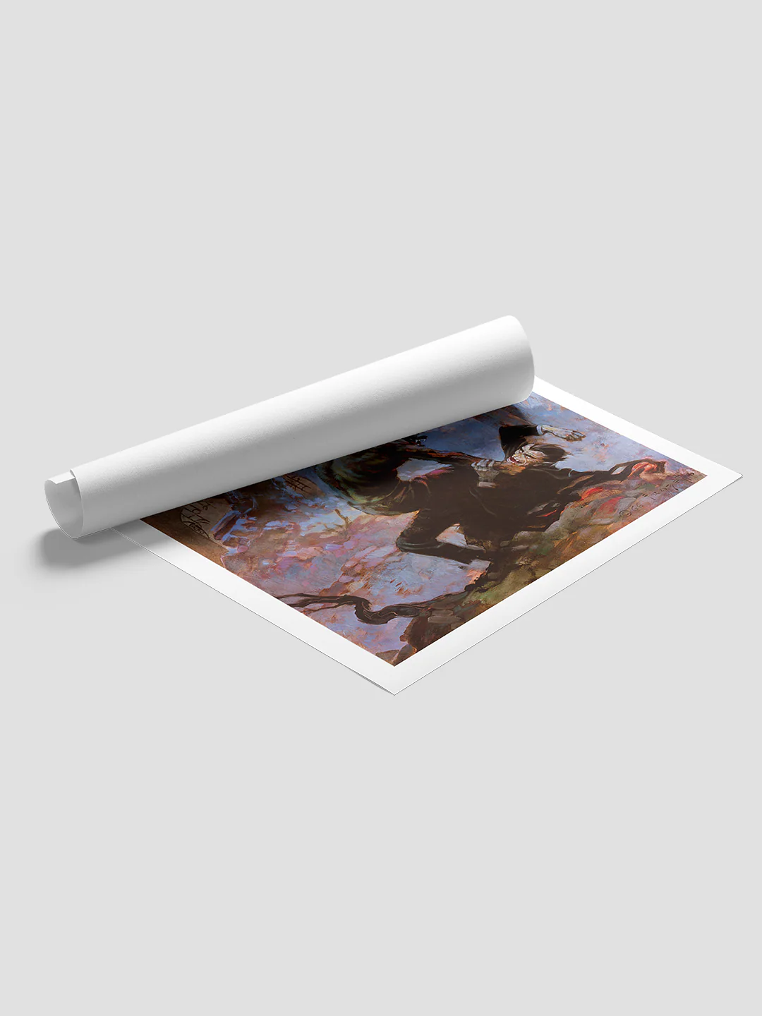 Dracula Meets Wolfman Print - Image 4