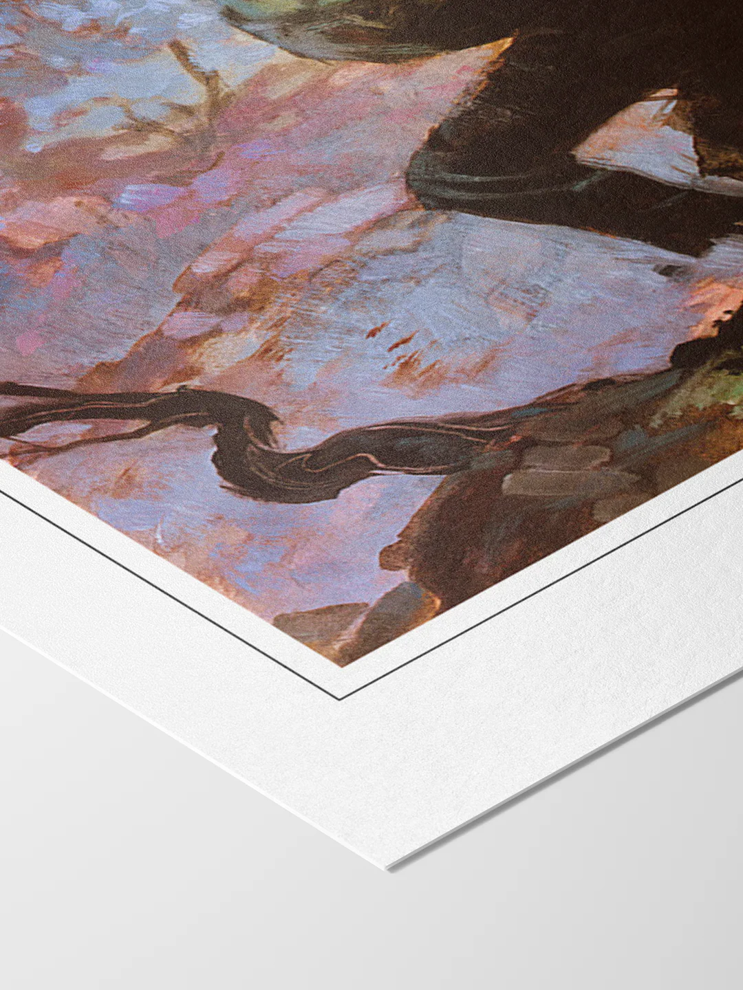 Dracula Meets Wolfman Print - Image 5