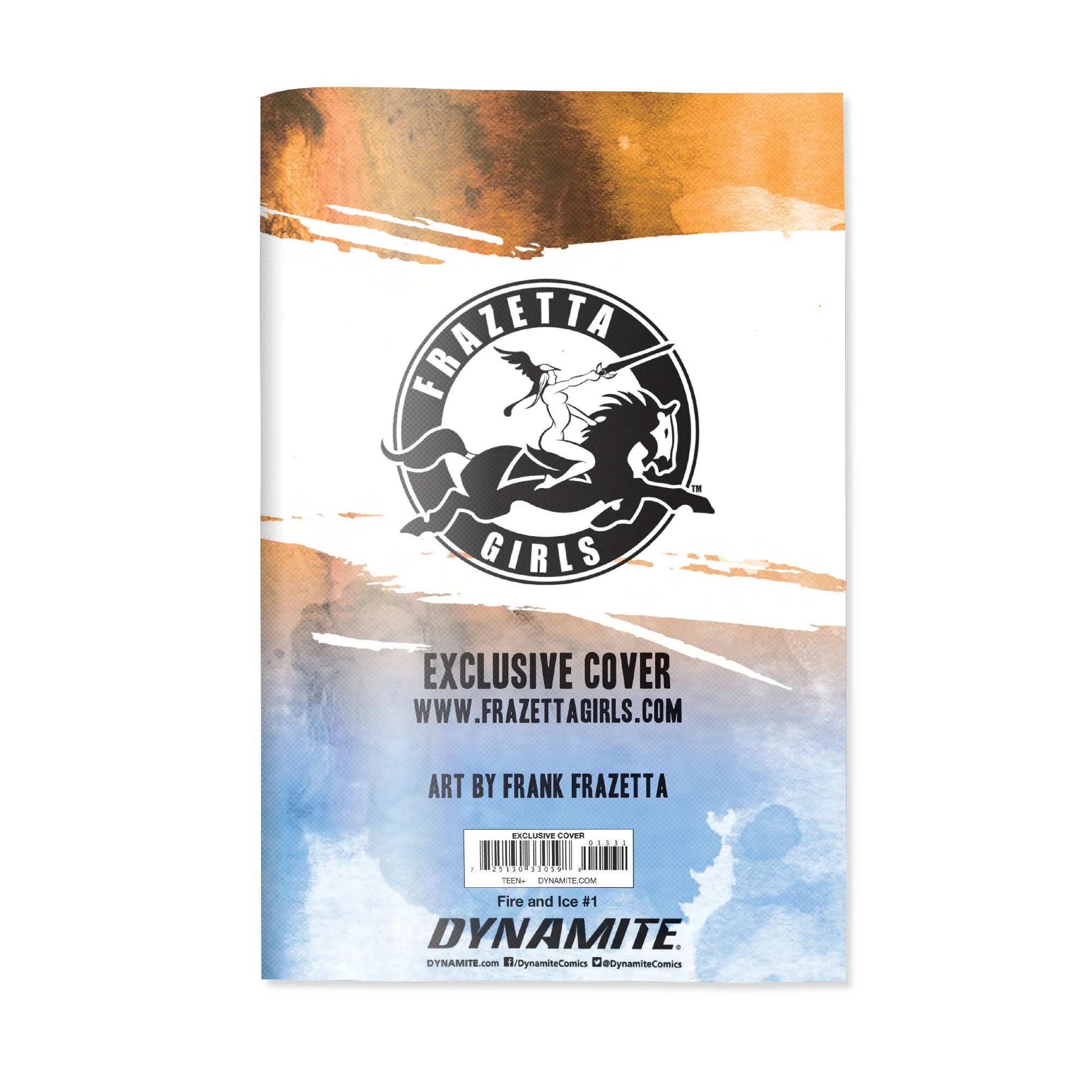 FIRE AND ICE #1 FRANK FRAZETTA (DARKWOLF) CARDSTOCK COVER (FG EXCLUSIVE) - Image 3