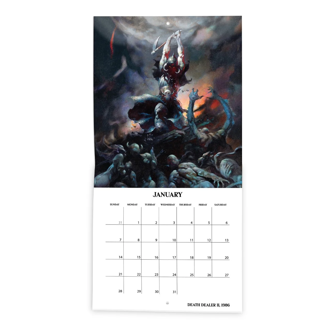 Frank Frazetta 2024 Wall Calendar (Limited Collector’s Edition) - Image 4