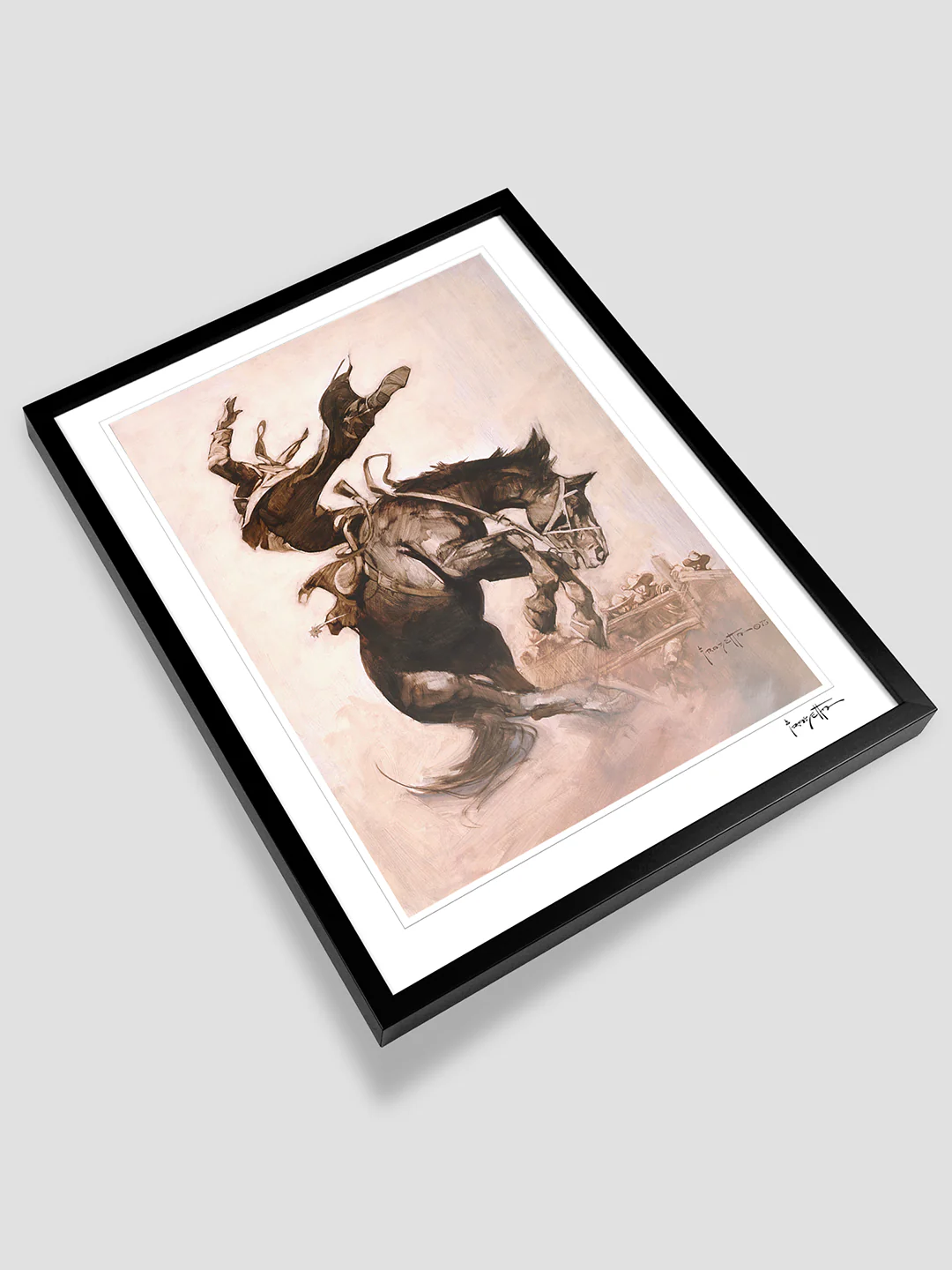 Bucking Bronco Print - Image 3