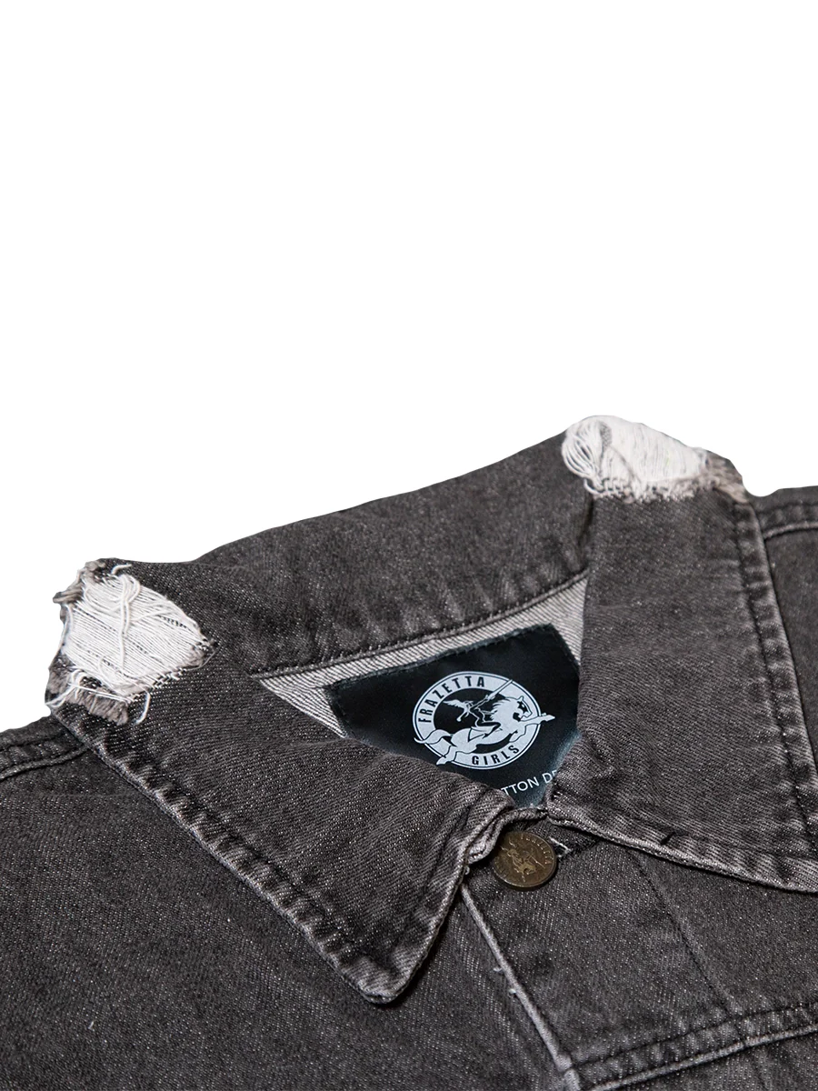 Frazetta "Death Dealer" Stonewash Denim Jacket - Image 4