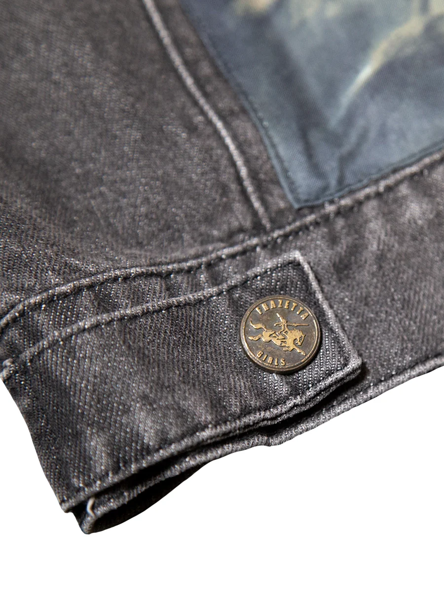 Frazetta "Moon Maid" Stonewash Denim Jacket - Image 6